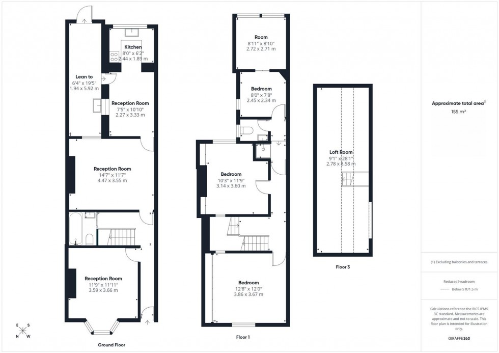 Floorplan for Springfield Road, Pill, Bristol