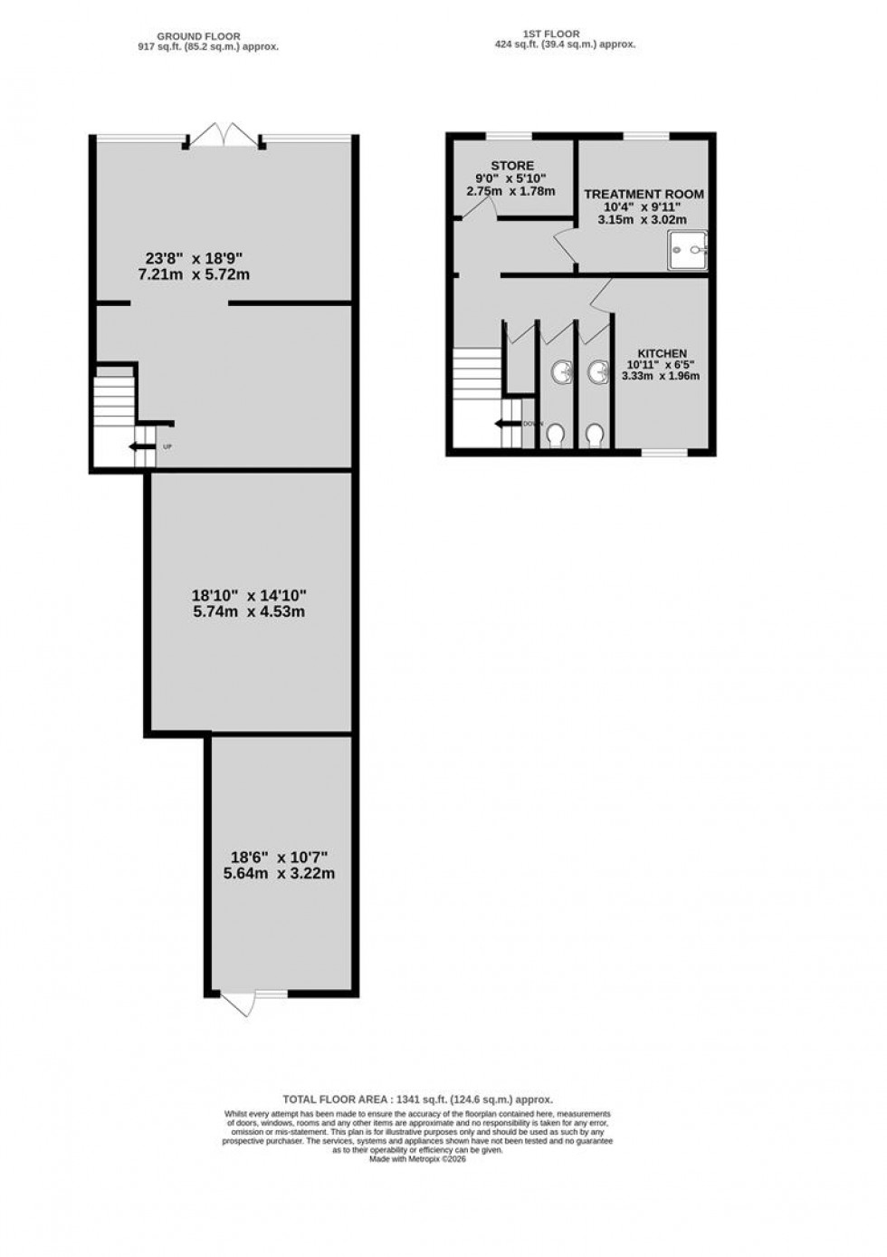 Floorplan for High Street, Nailsea