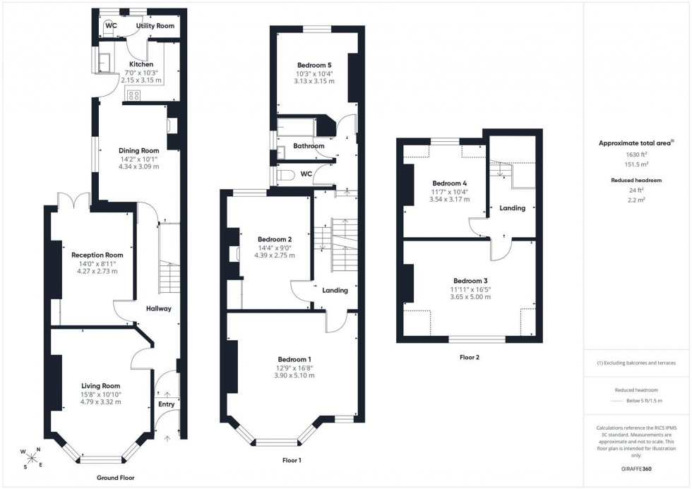 Floorplan for Fairfield Road, Montpelier, Bristol
