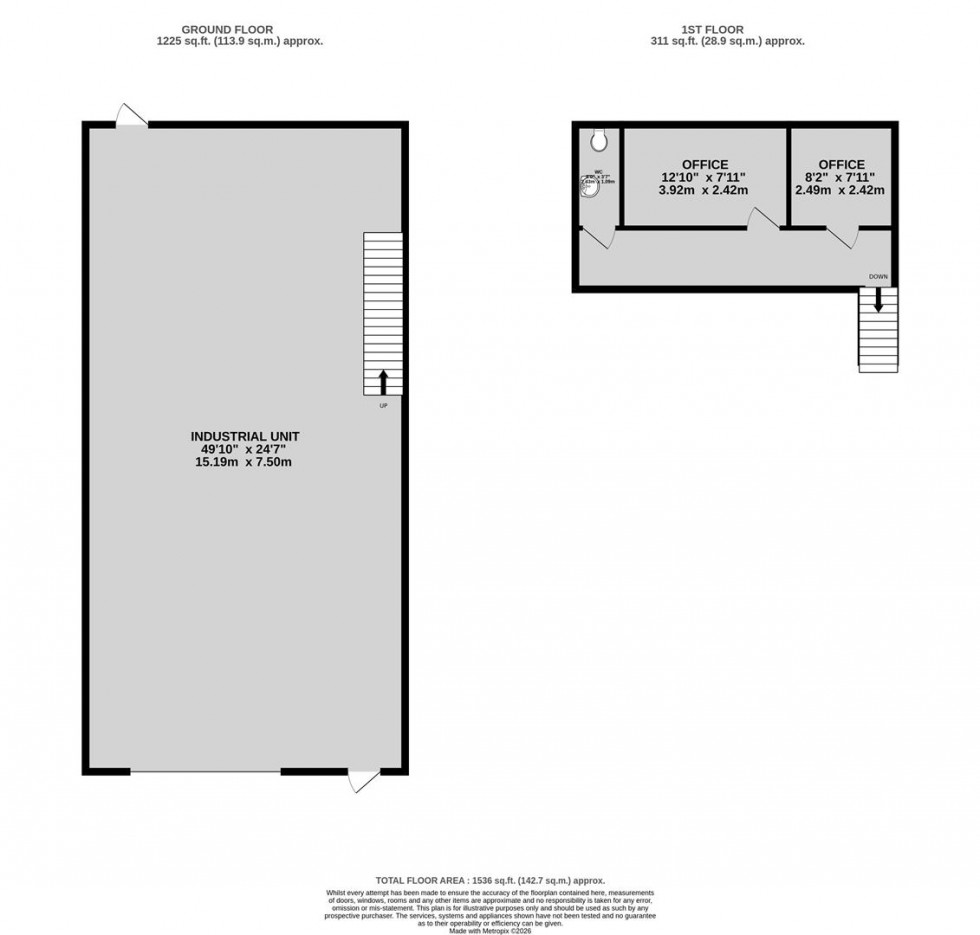 Floorplan for The Printworks, Foundry Lane, Speedwell, Bristol