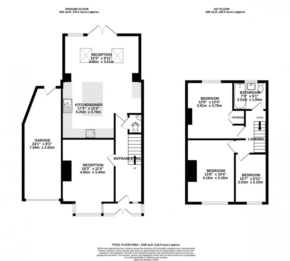 Floorplan for Bridge Walk | Horfield