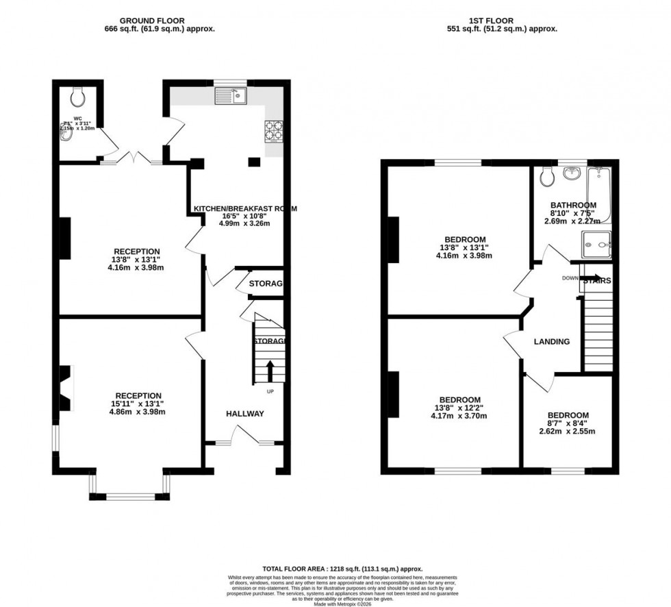 Floorplan for Harcourt Road | Redland