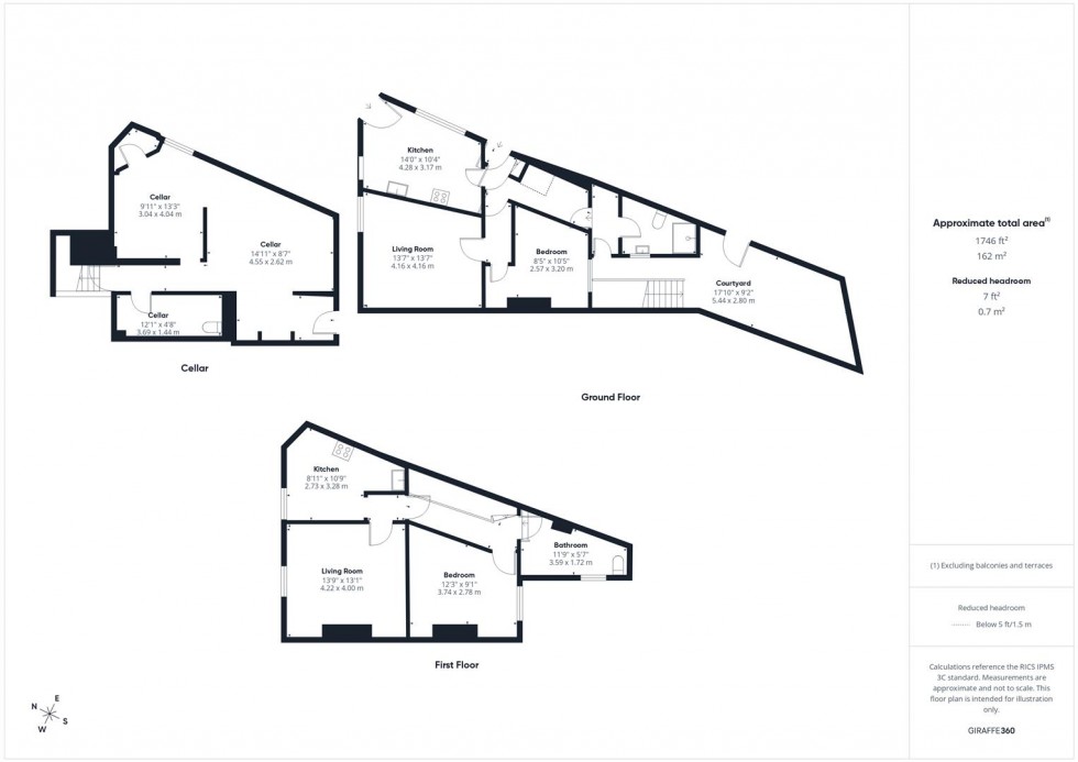 Floorplan for William Street, Totterdown, Bristol