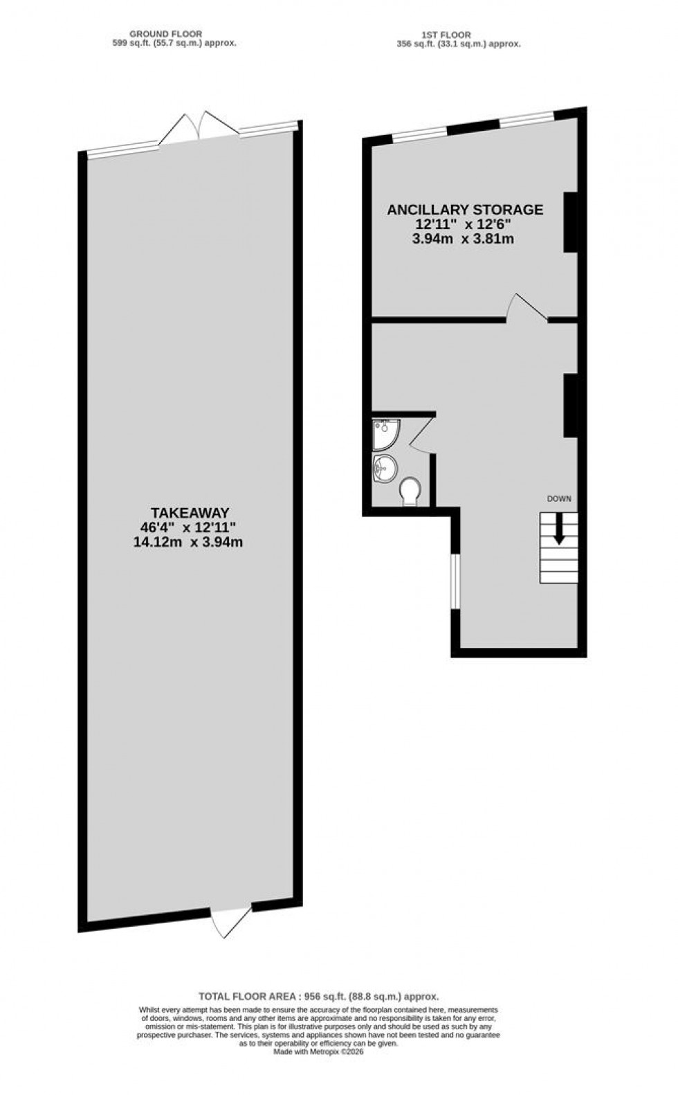Floorplan for Cannon Street, Bedminster, Bristol