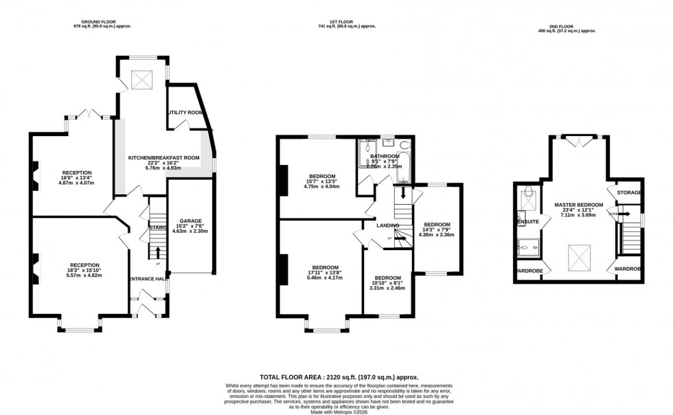 Floorplan for Harcourt Road | Redland