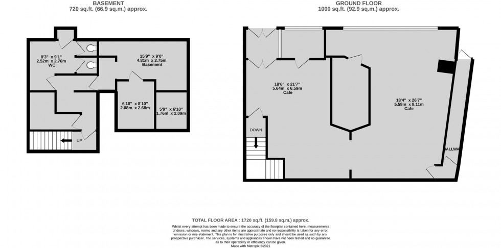 Floorplan for Denmark Street