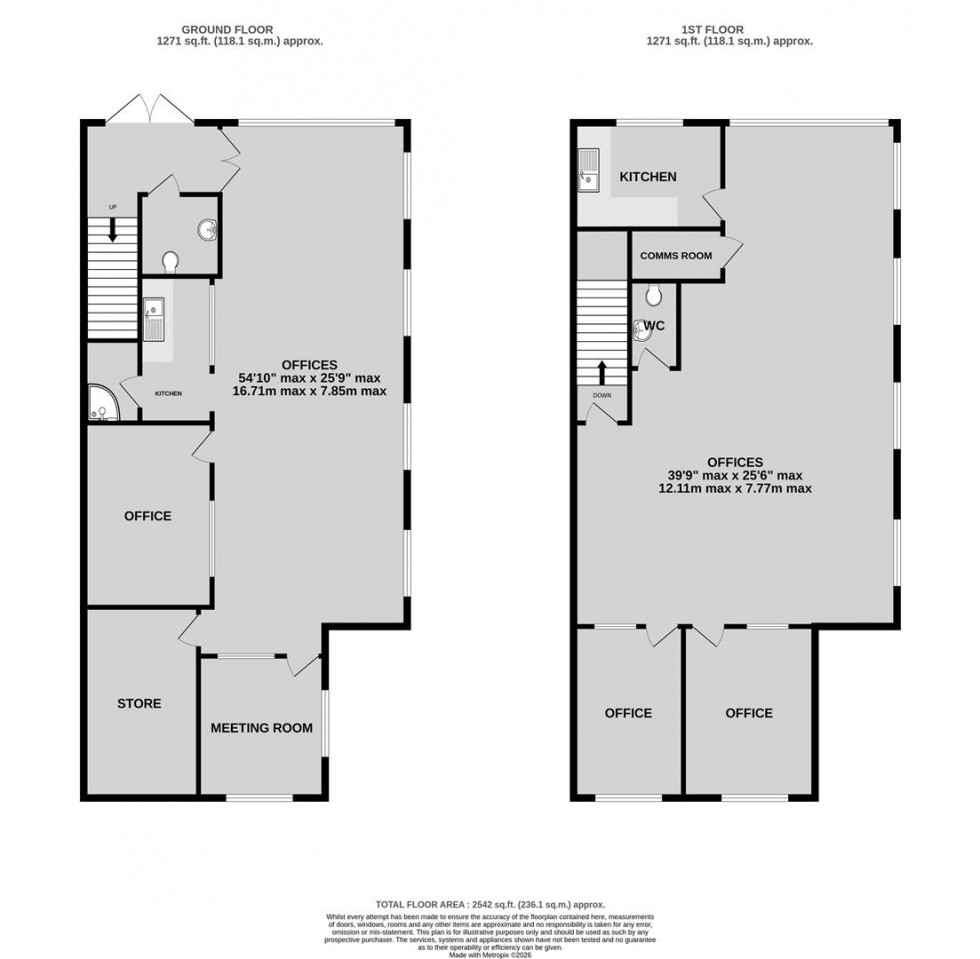 Floorplan for Eden Office Park, Macrae Road, Ham Green, Bristol