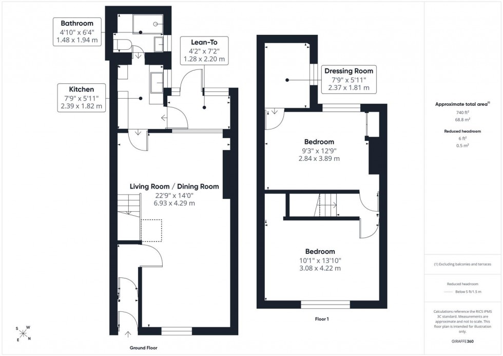 Floorplan for Merioneth Street, Victoria Park, Bristol