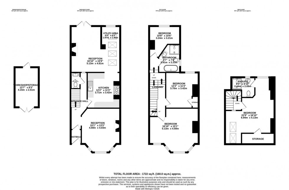 Floorplan for Russell Road | Westbury Park
