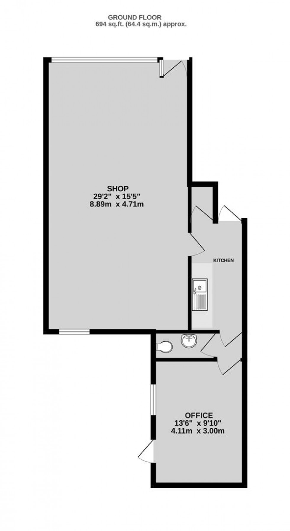 Floorplan for Druid Hill, Stoke Bishop, Bristol