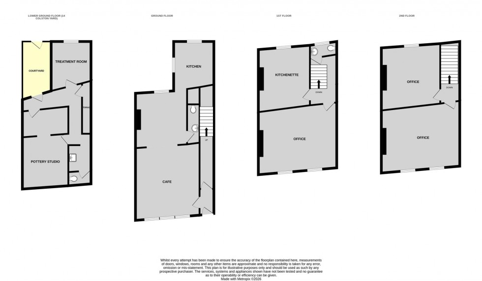 Floorplan for Upper Maudlin Street, Bristol