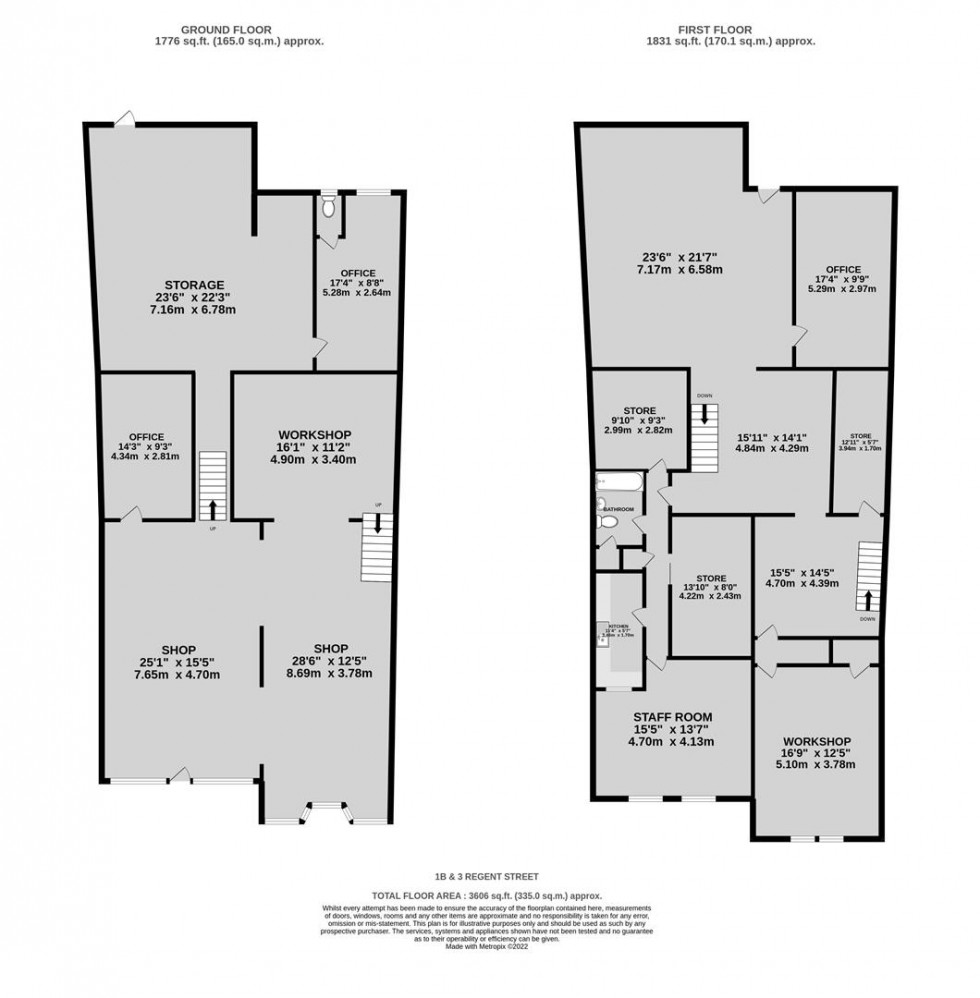 Floorplan for Regent Street, Kingswood, Bristol