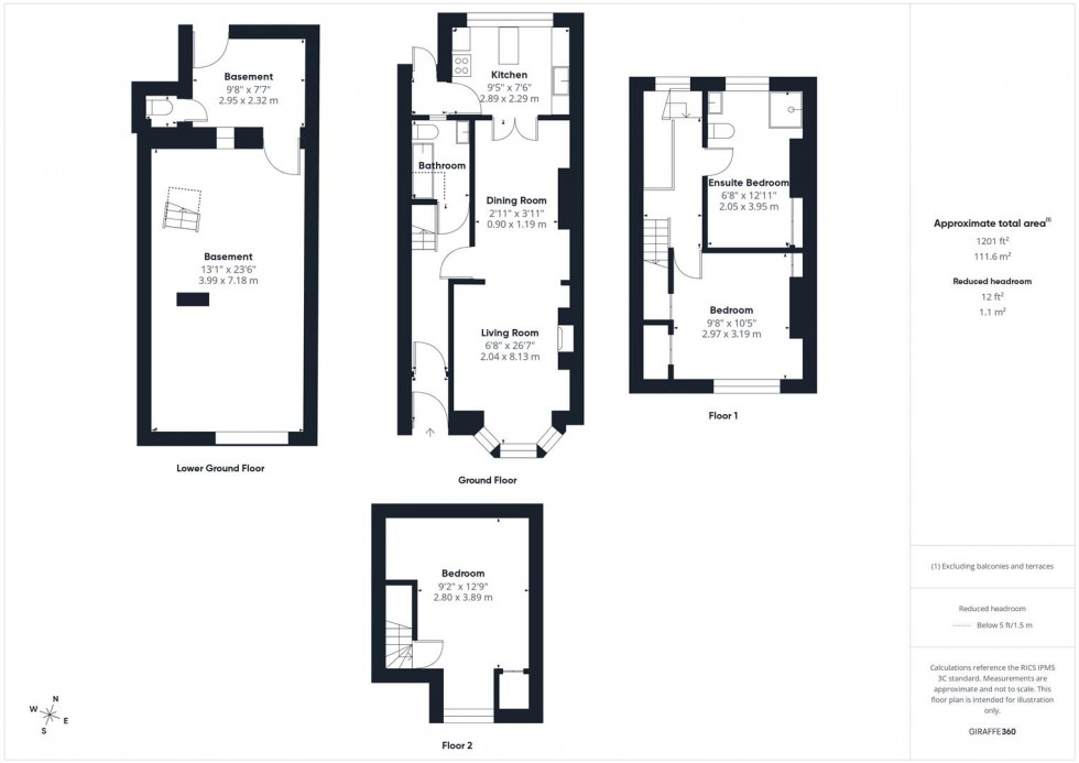 Floorplan for Avonleigh Road, Bedminster, Bristol