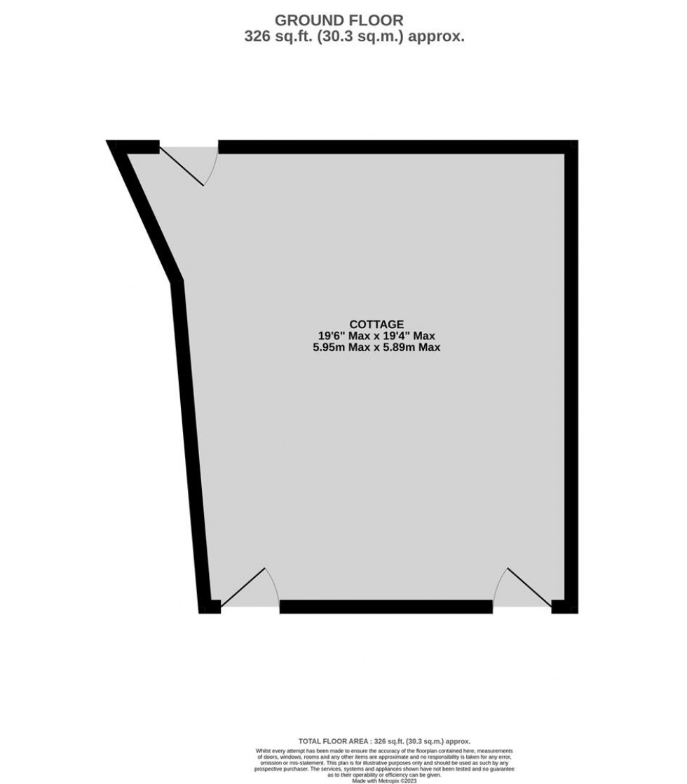 Floorplan for High Street, Thornbury, Bristol