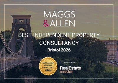 Maggs & Allen Awarded Best Independent Property Consultancy - Bristol 2026